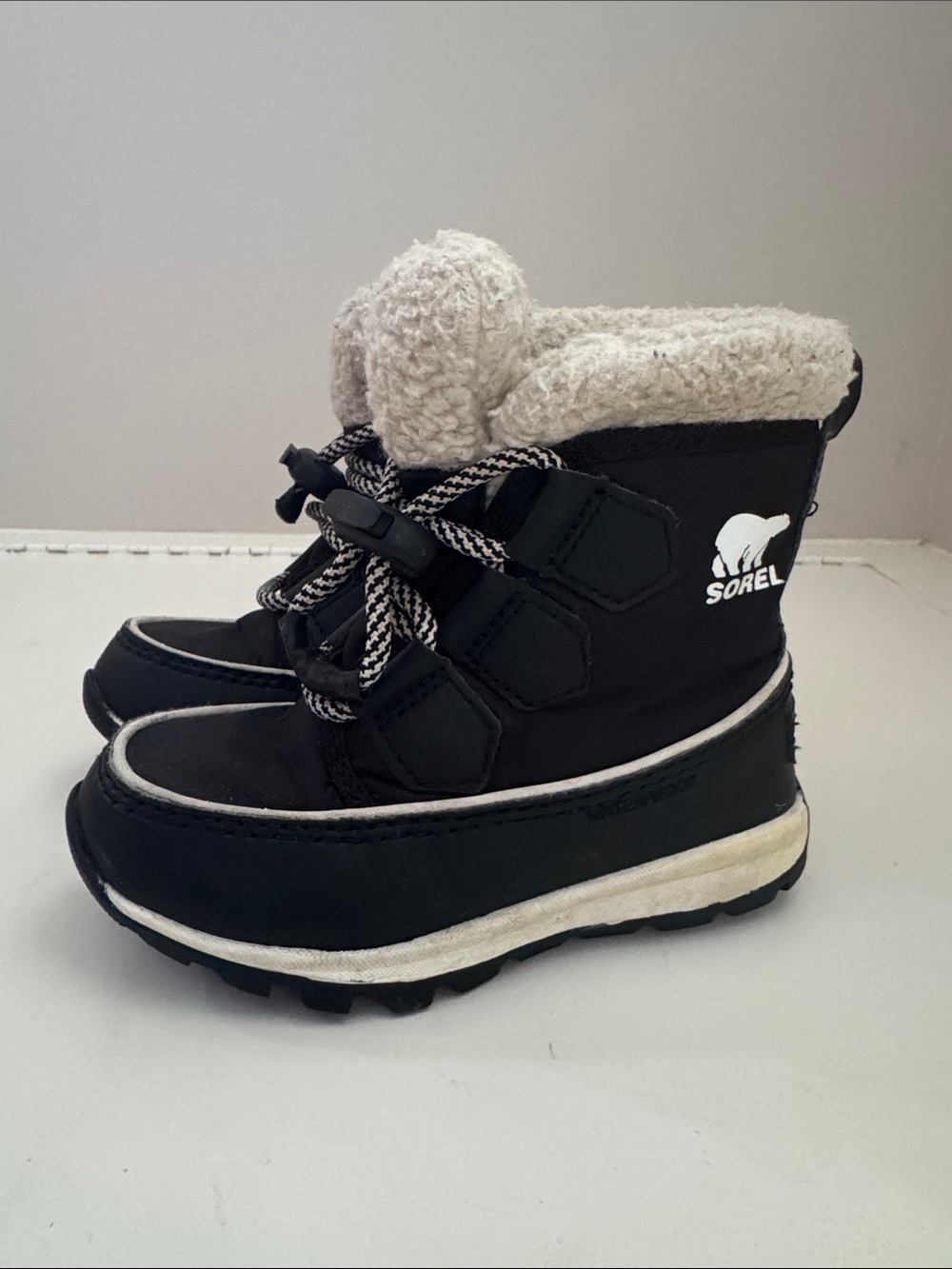 Sorel Toddler 8 Black Winter Boots